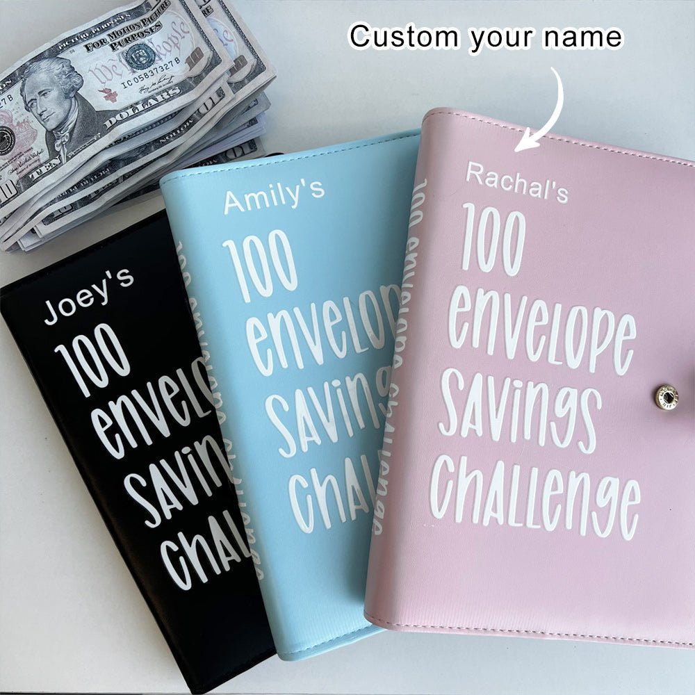 100 Envelope Challenge Binder-Easy And fun Way To Save $5,050 - Oneonlycustom