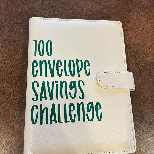 100 Envelope Challenge Binder-Easy And fun Way To Save $5,050 - Oneonlycustom