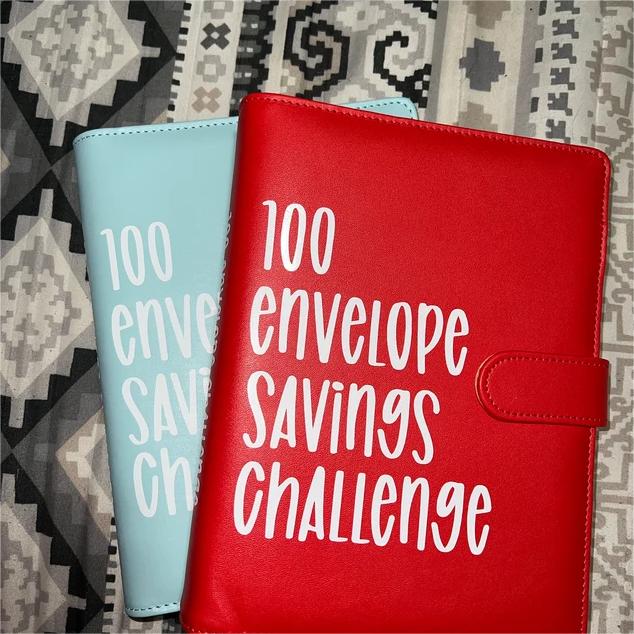 100 Envelope Challenge Binder-Easy And fun Way To Save $5,050 - Oneonlycustom