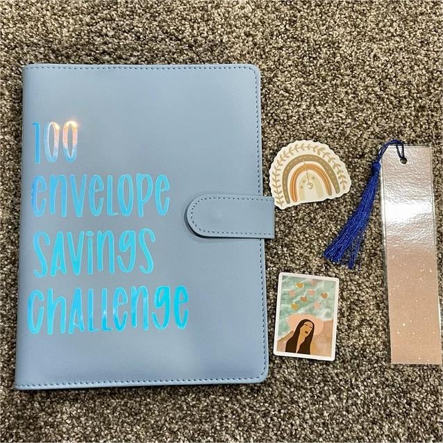 100 Envelope Challenge Binder-Easy And fun Way To Save $5,050 - Oneonlycustom