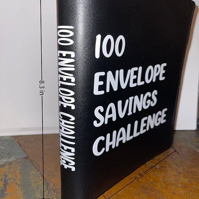 100 Envelope Challenge Binder-Easy And fun Way To Save $5,050 - Oneonlycustom