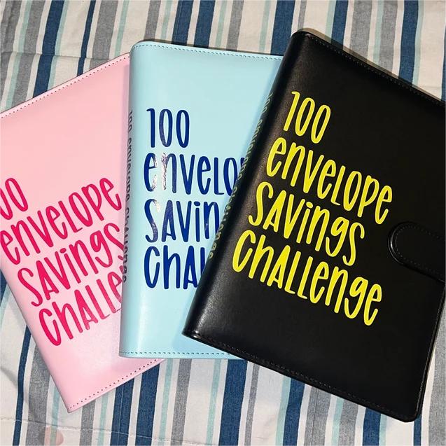 100 Envelope Challenge Binder-Easy And fun Way To Save $5,050 - Oneonlycustom