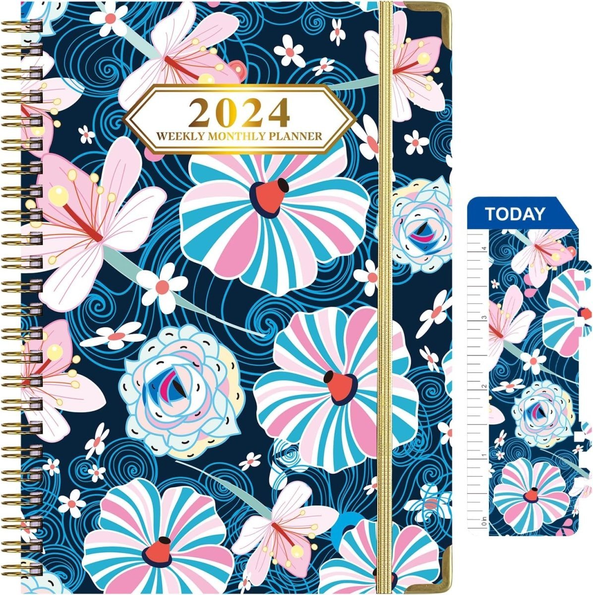 2024 Planner, Weekly & Monthly Planner Home or Office Use for Gifts - Oneonlycustom