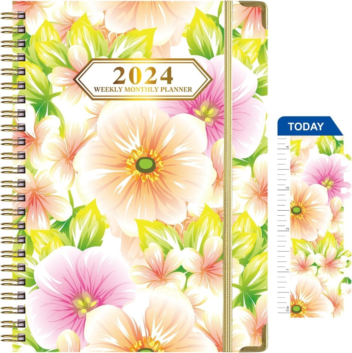 2024 Planner, Weekly & Monthly Planner Home or Office Use for Gifts - Oneonlycustom