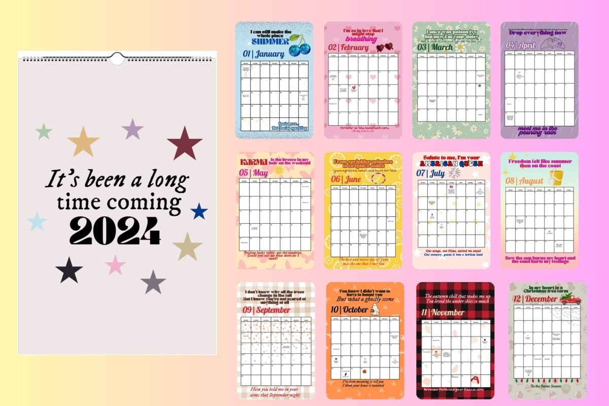 2024 WALL CALENDAR - Oneonlycustom