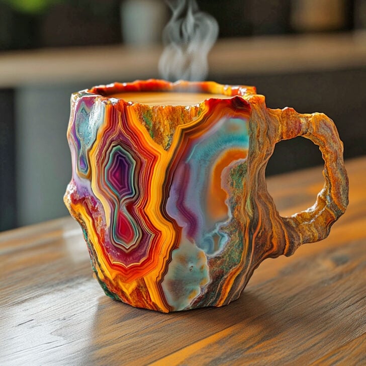 🥃2025 New Mineral Crystal Coffee Mugs