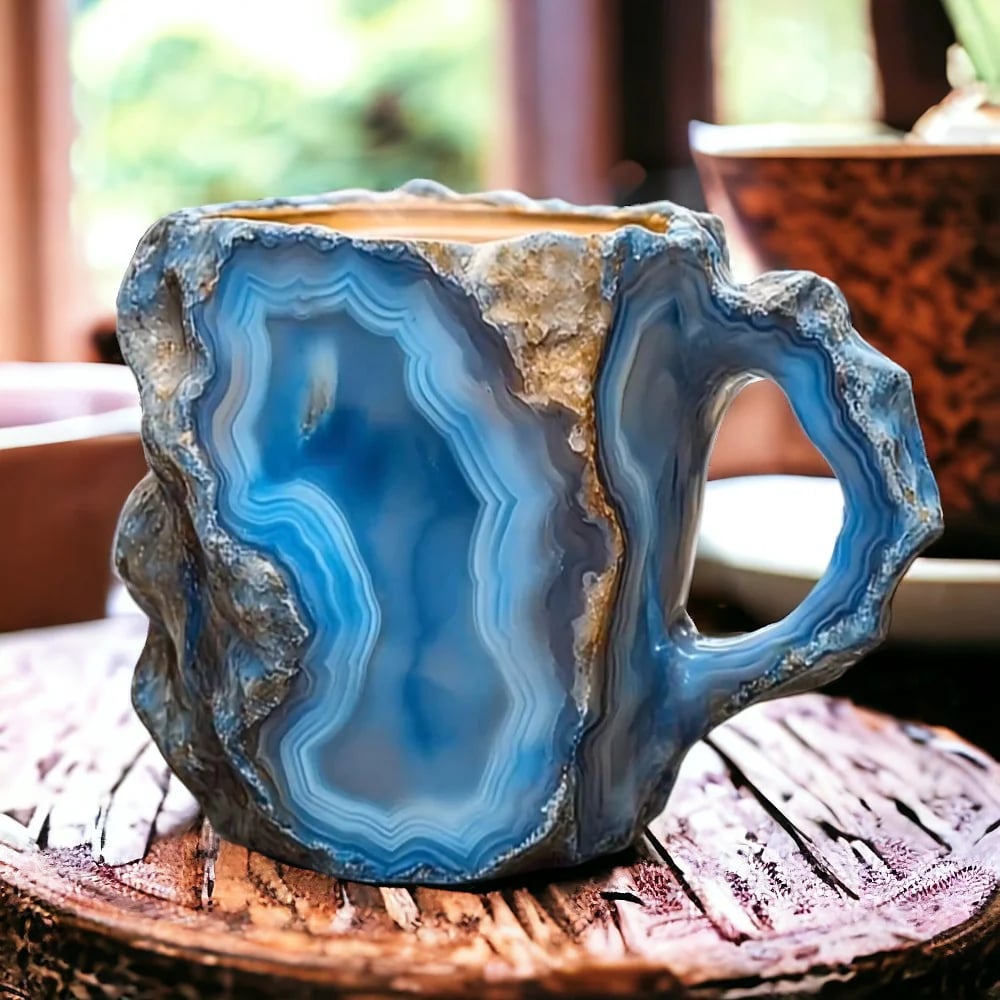 🥃2025 New Mineral Crystal Coffee Mugs