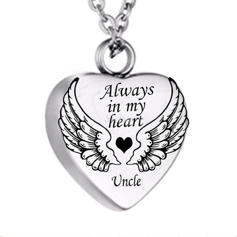 A Piece Of My Heart Lives In Heaven-Souvenir/Urn Pendant - Oneonlycustom