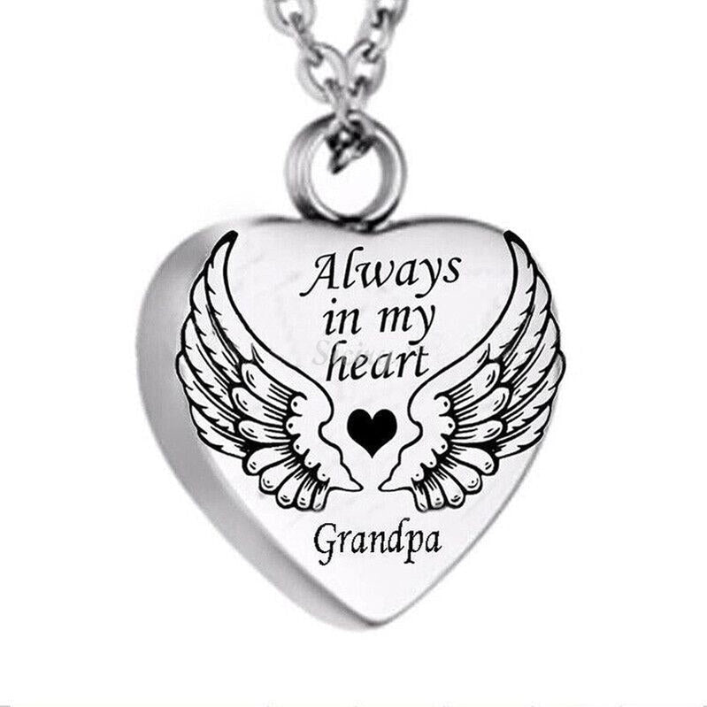 A Piece Of My Heart Lives In Heaven-Souvenir/Urn Pendant - Oneonlycustom