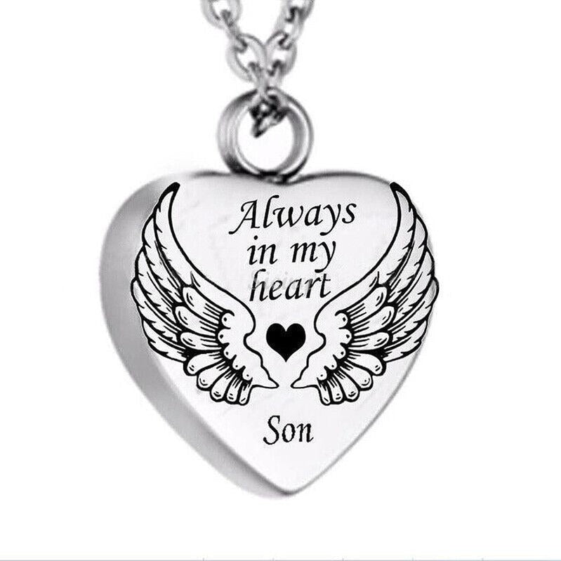 A Piece Of My Heart Lives In Heaven-Souvenir/Urn Pendant - Oneonlycustom