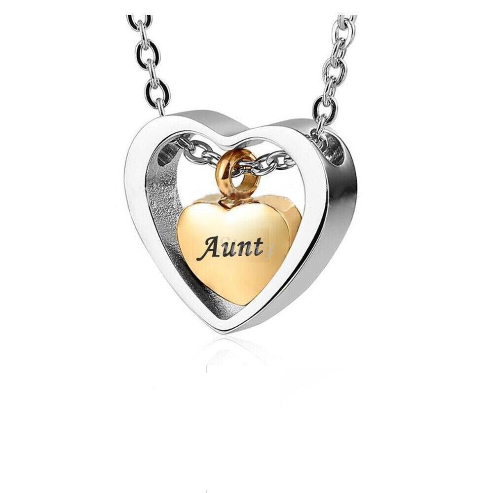 A Piece Of My Heart Lives In Heaven-Souvenir/Urn Pendant - Oneonlycustom