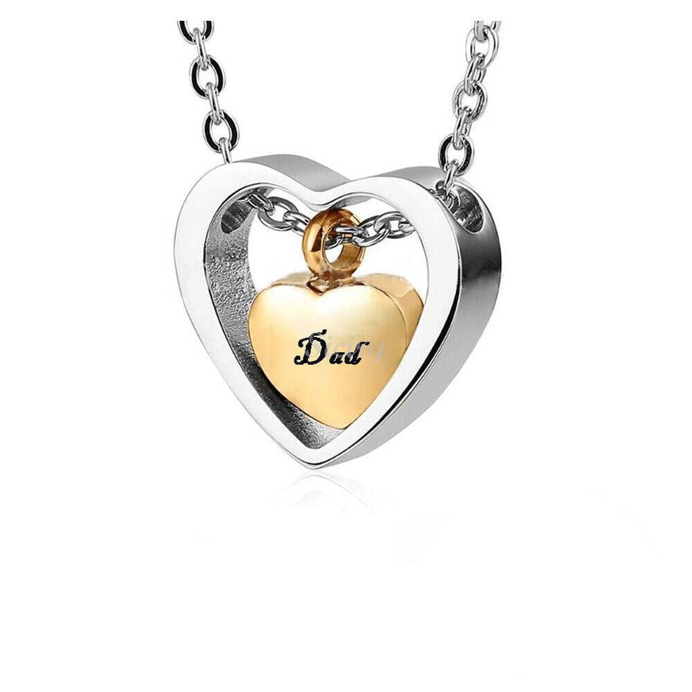 A Piece Of My Heart Lives In Heaven-Souvenir/Urn Pendant - Oneonlycustom