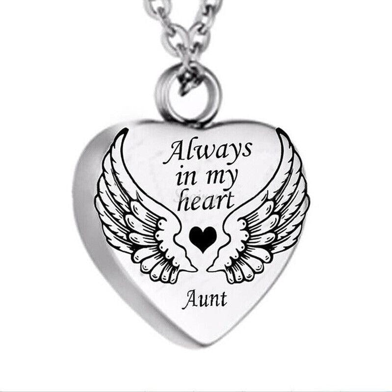 A Piece Of My Heart Lives In Heaven-Souvenir/Urn Pendant - Oneonlycustom