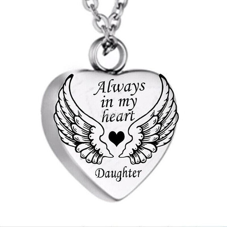 A Piece Of My Heart Lives In Heaven-Souvenir/Urn Pendant - Oneonlycustom