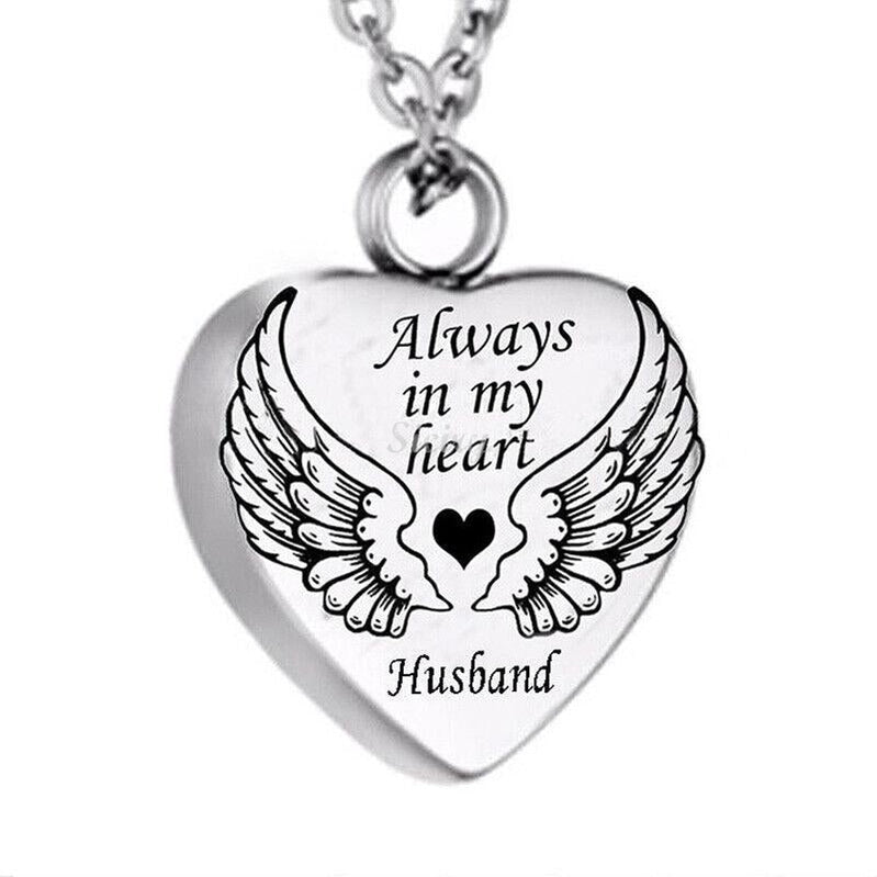 A Piece Of My Heart Lives In Heaven-Souvenir/Urn Pendant - Oneonlycustom