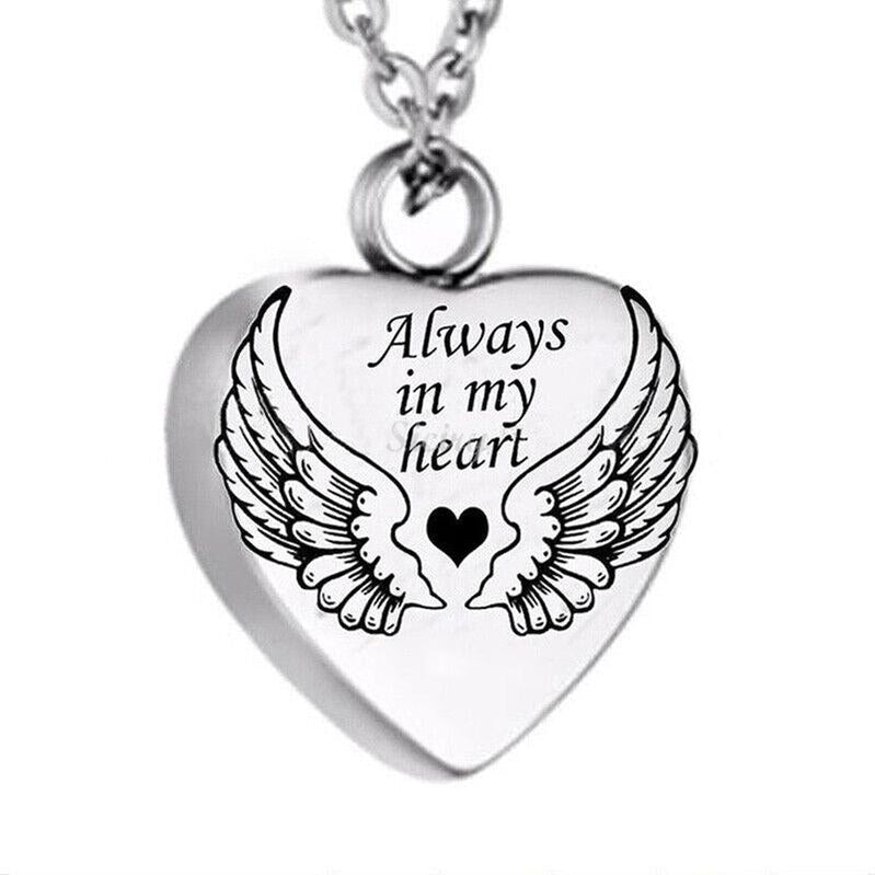 A Piece Of My Heart Lives In Heaven-Souvenir/Urn Pendant - Oneonlycustom