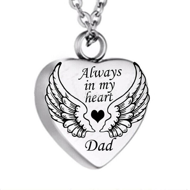 A Piece Of My Heart Lives In Heaven-Souvenir/Urn Pendant - Oneonlycustom