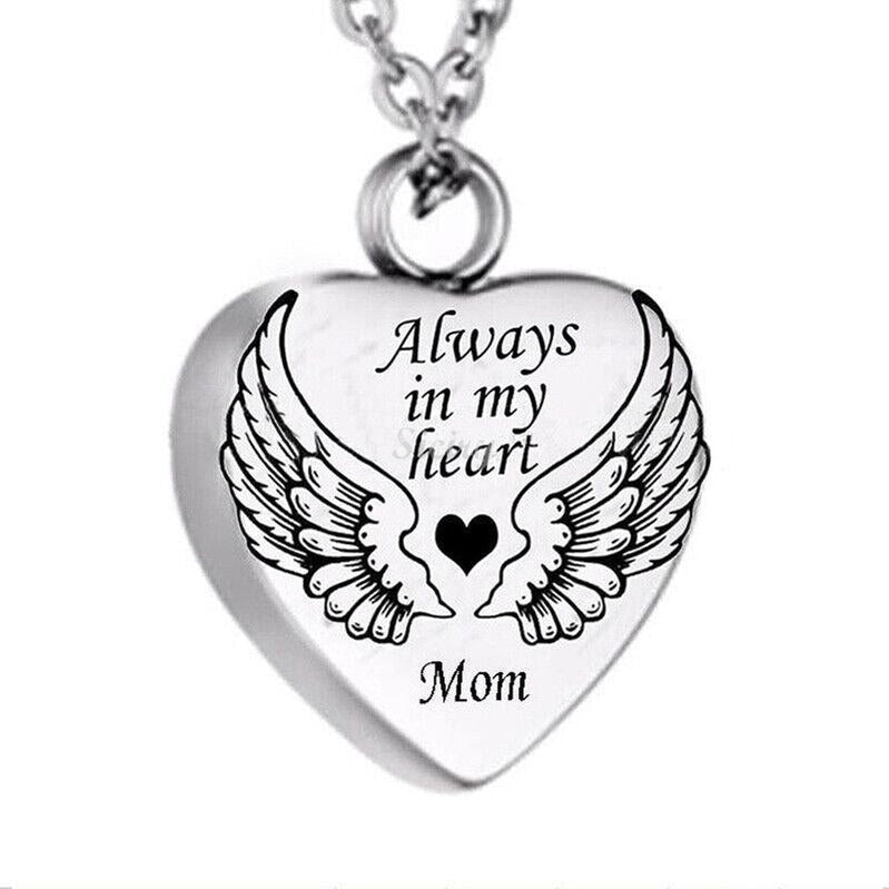 A Piece Of My Heart Lives In Heaven-Souvenir/Urn Pendant - Oneonlycustom