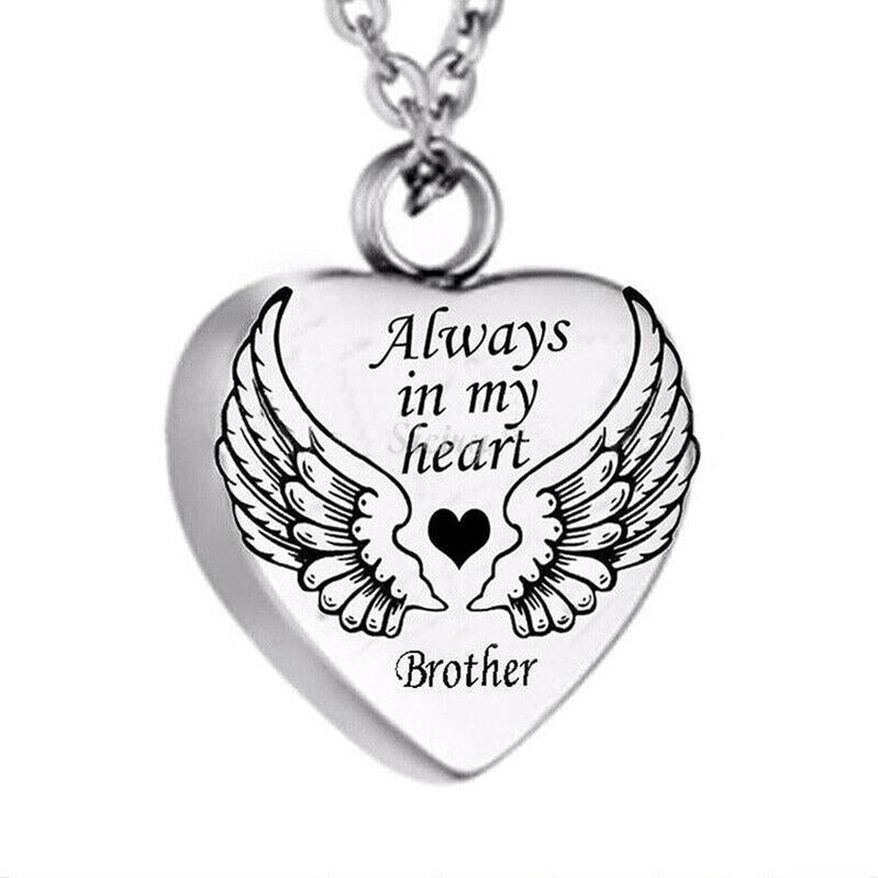 A Piece Of My Heart Lives In Heaven-Souvenir/Urn Pendant - Oneonlycustom