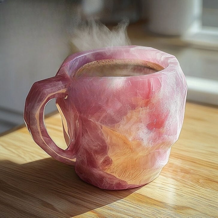 🥃2025 New Mineral Crystal Coffee Mugs