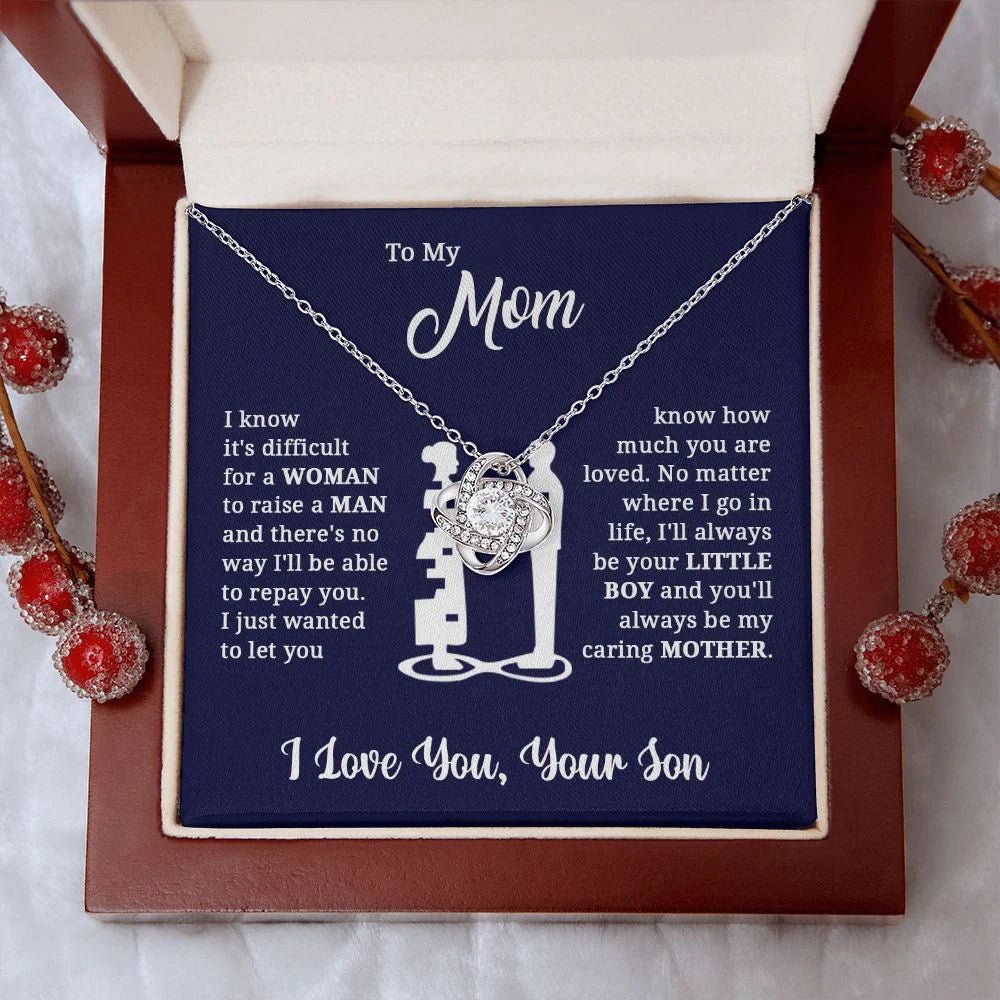 Almost Sold Out Mom - Loved Mother - Necklace - Oneonlycustom