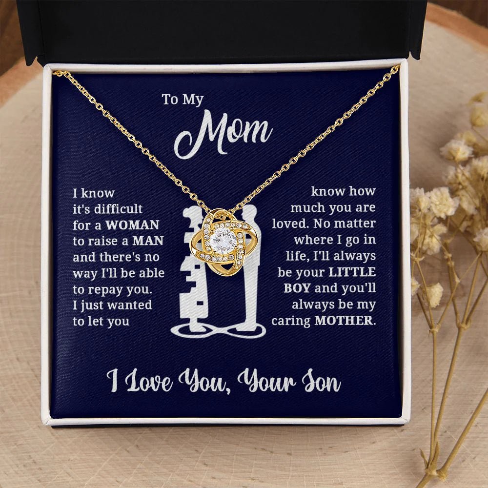 Almost Sold Out Mom - Loved Mother - Necklace - Oneonlycustom