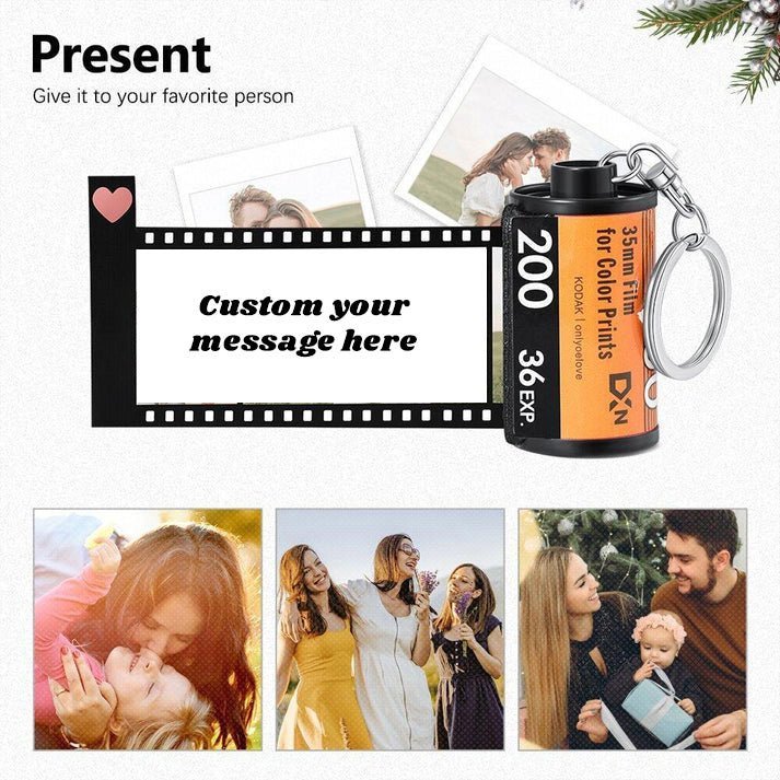 Custom Drive Safe Film Roll Keychain For Your Love - Oneonlycustom