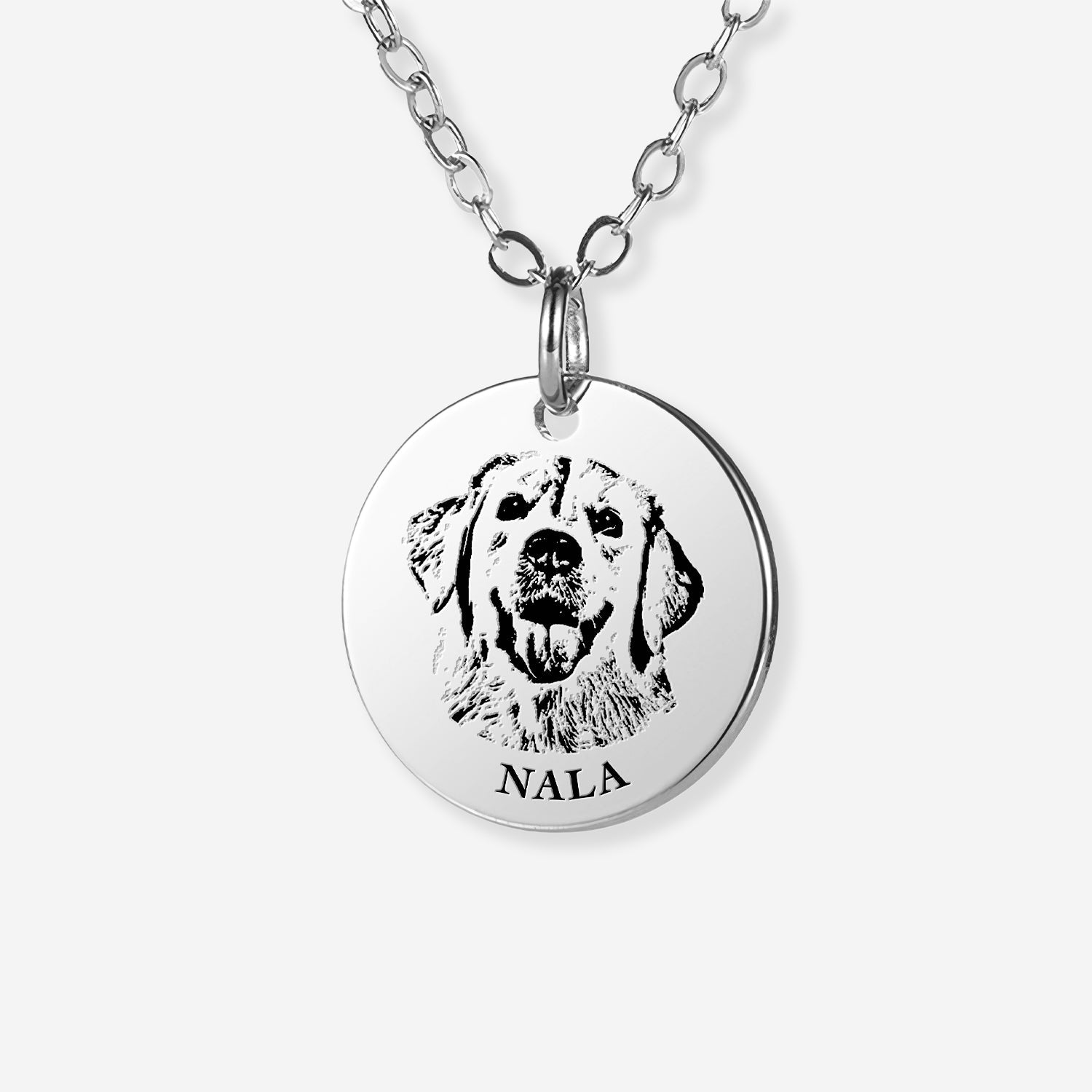 Custom Pet Portrait Necklace - Oneonlycustom