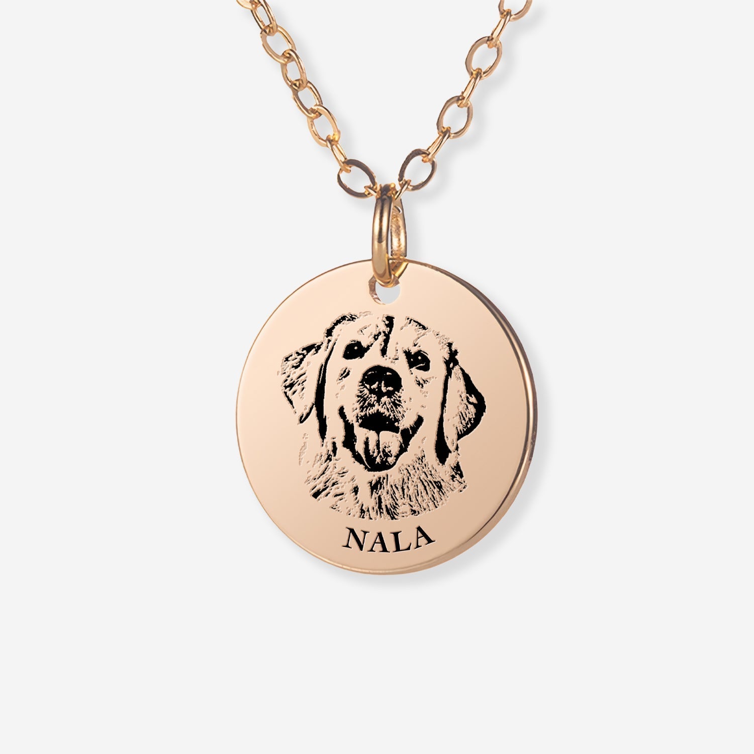 Custom Pet Portrait Necklace - Oneonlycustom