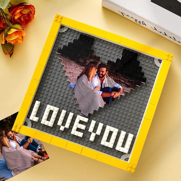 OneOnlyCustom™ 50%OFF⭐️Personalised Brick Puzzles Photo Block Gifts for Lovers - Oneonlycustom