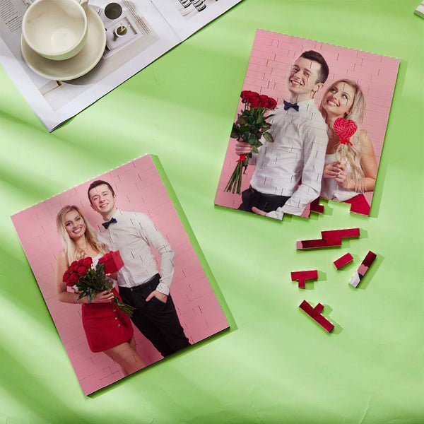 OneOnlyCustom™ 50%OFF⭐️Personalised Brick Puzzles Photo Block Gifts for Lovers - Oneonlycustom