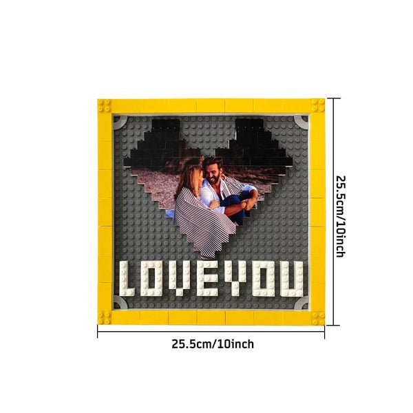 OneOnlyCustom™ 50%OFF⭐️Personalised Brick Puzzles Photo Block Gifts for Lovers - Oneonlycustom