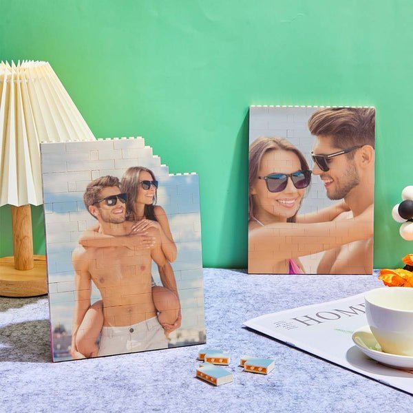 OneOnlyCustom™ 50%OFF⭐️Personalised Brick Puzzles Photo Block Gifts for Lovers - Oneonlycustom